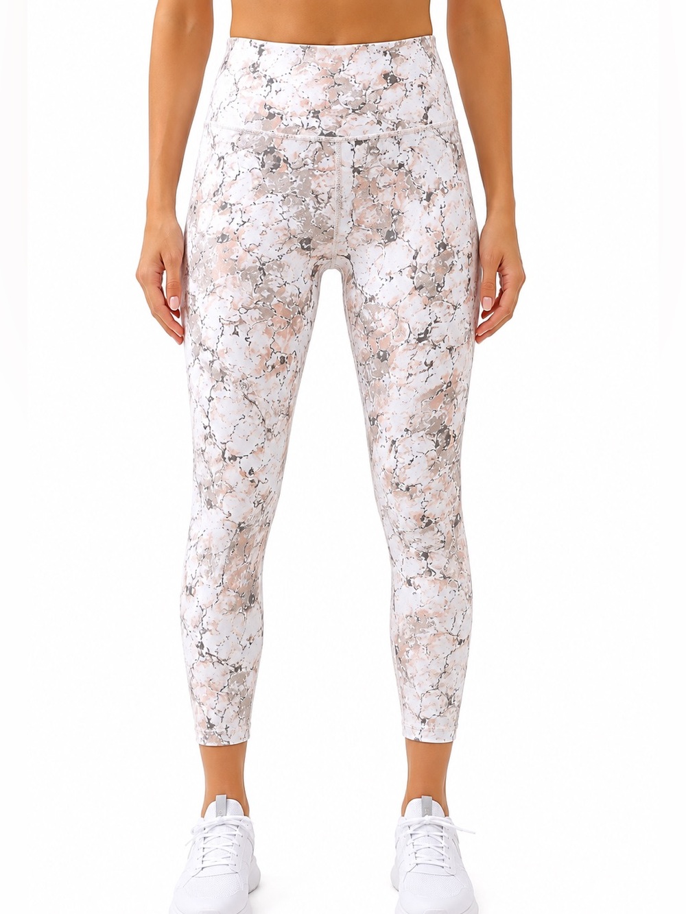 Calvin Klein Performance Marble Print 7/8 Leggings Size M